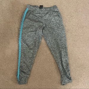 Champion Kids Grey Blue Stripe Joggers Size 6